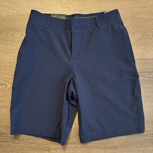 Under Armour Navy Blue Links Shorts